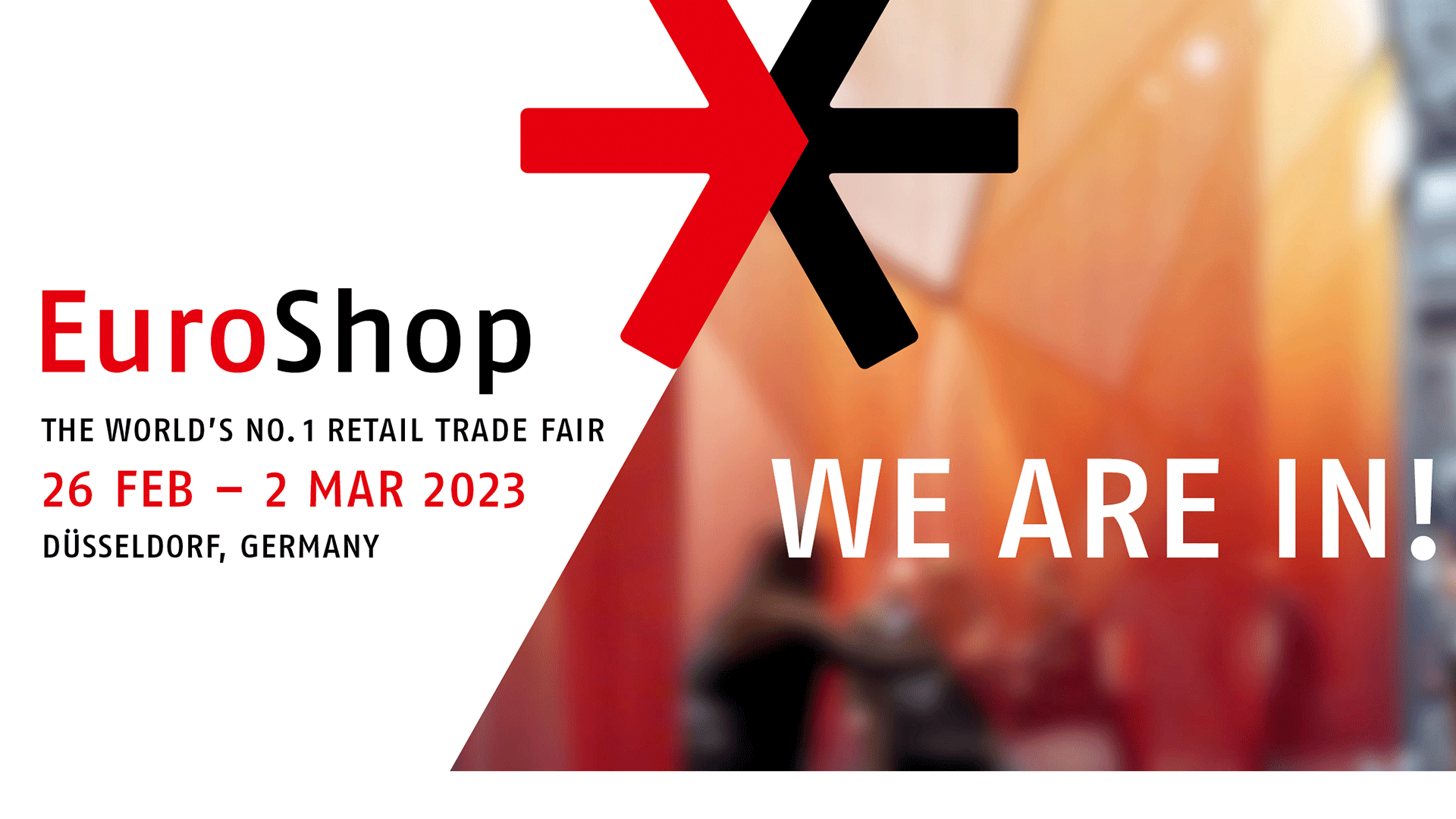 Estaremos presentes en Euroshop 2023, la feria de retail más importante del mundo